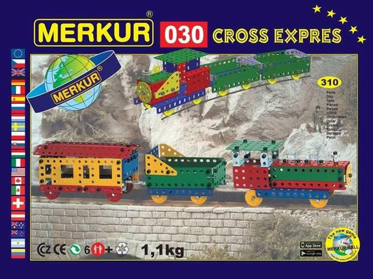 Merkur 030 Cross express construction set box
