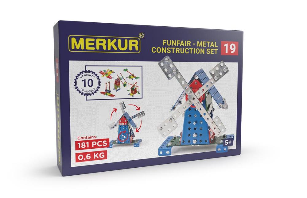 Merkur 019 Windmill construction set box