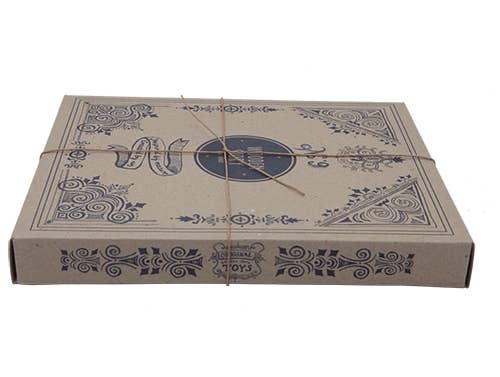 Wooden Story Natural Blocks in Tray - 54 pcs