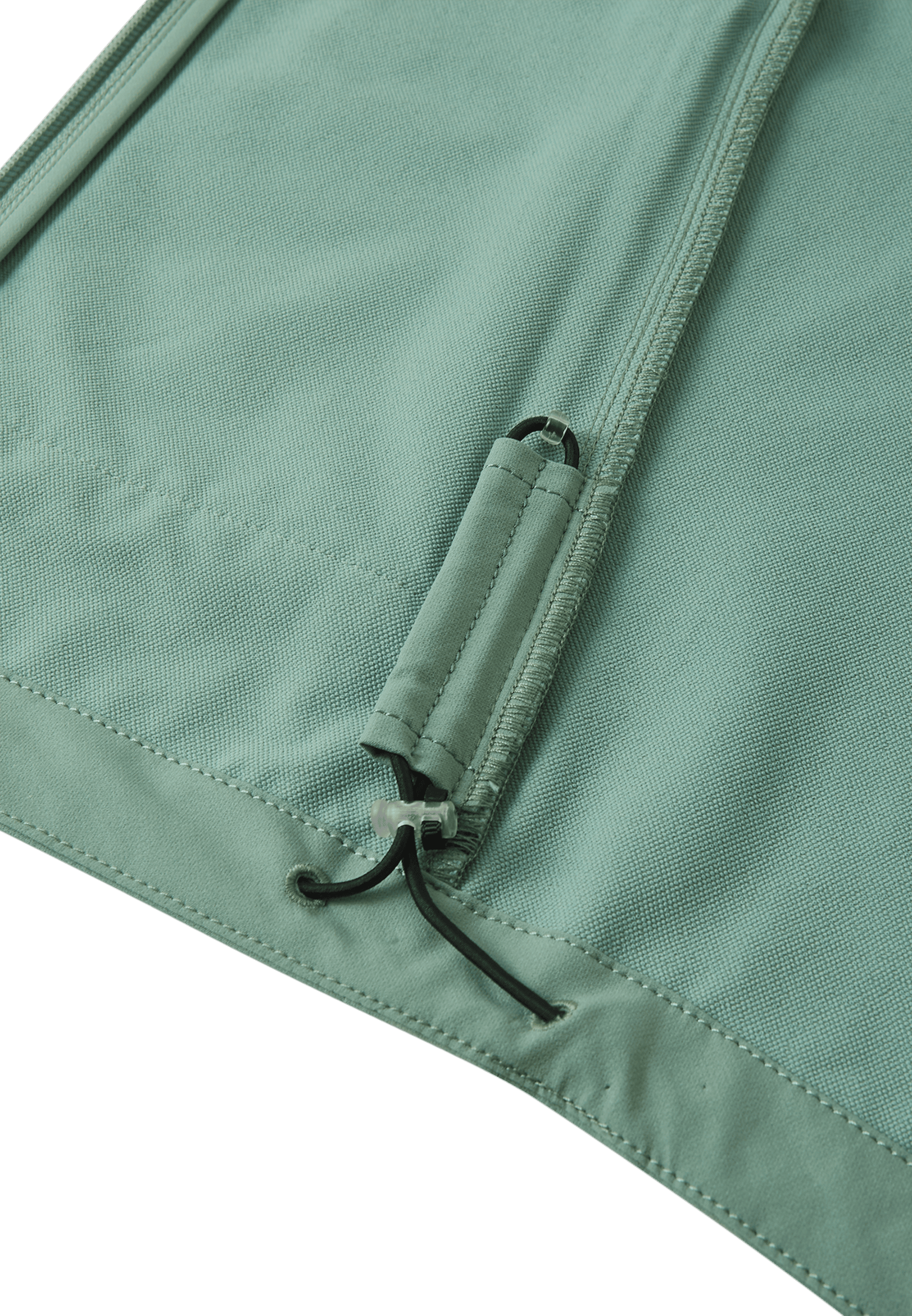 Reima Puruton insect repellent jacket Stone Green back