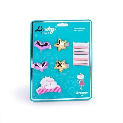 Orange Toys Hair Accessories Set 11 for Lucky Doggy