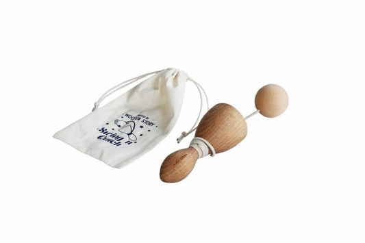 Wooden Story Swing & Catch - Vintage Skill Game