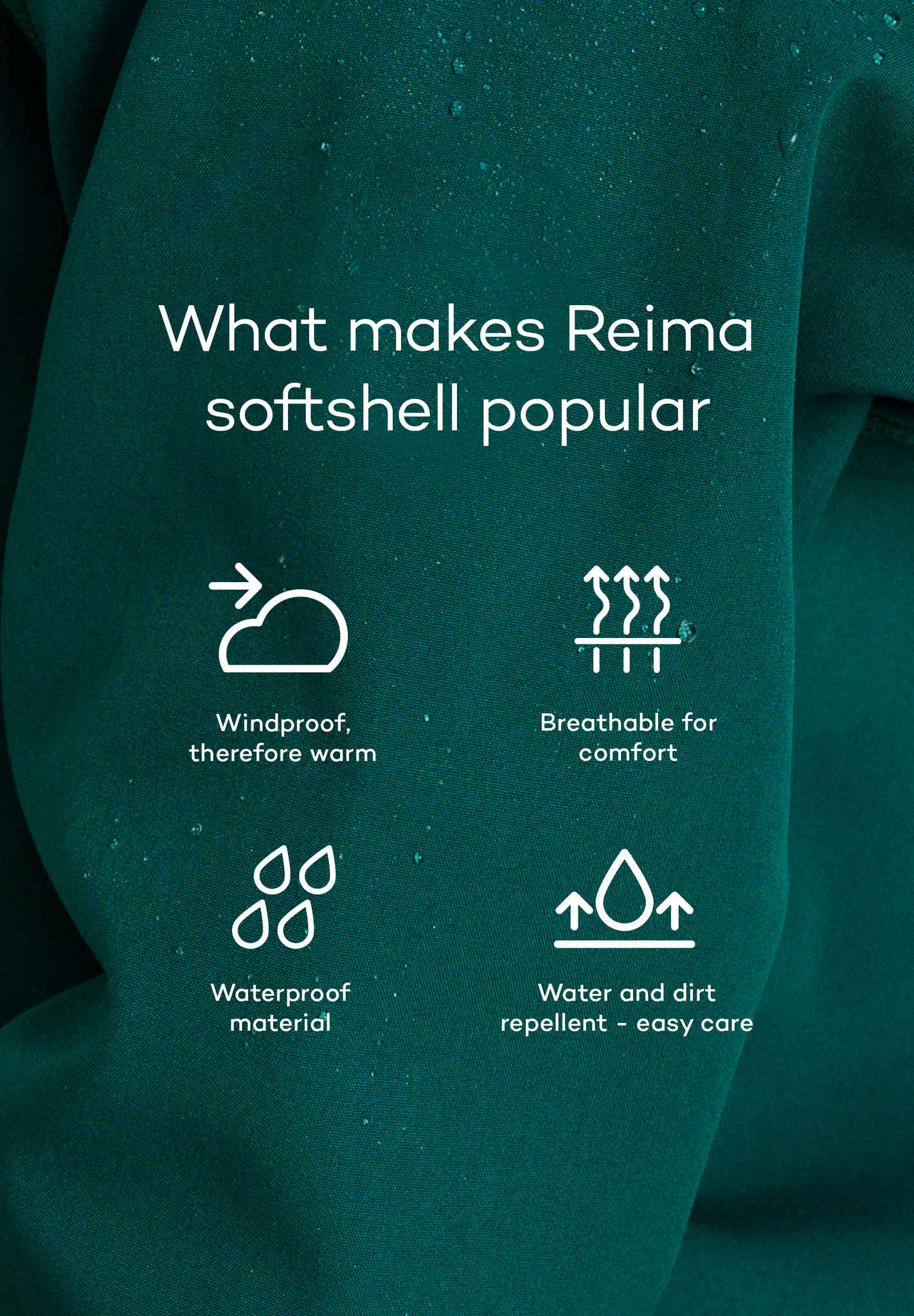 Reima Nurmes - Softshell overall - Deeper Thyme Green