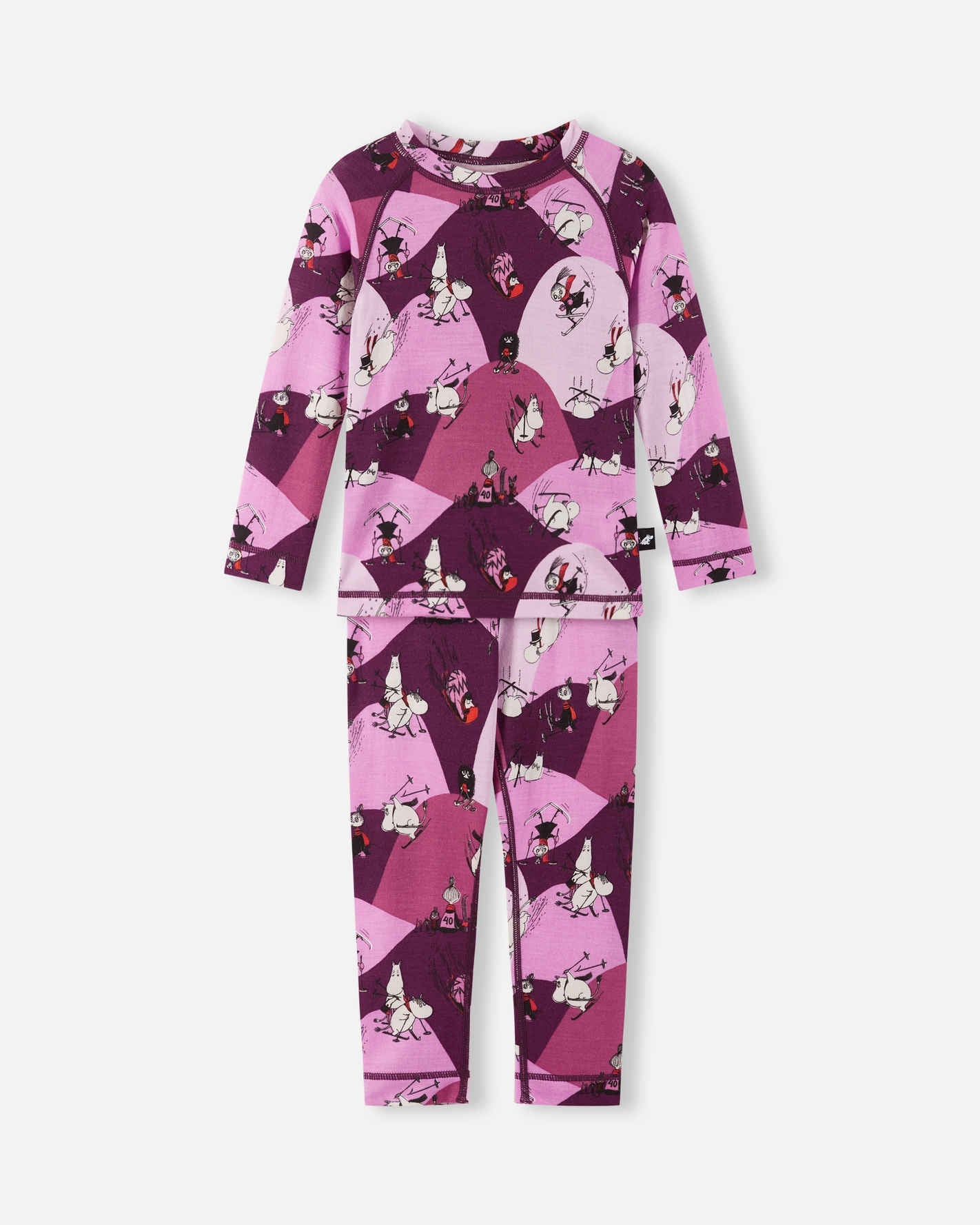 Reima Moomin Trivsam - Thermal set - Light pink