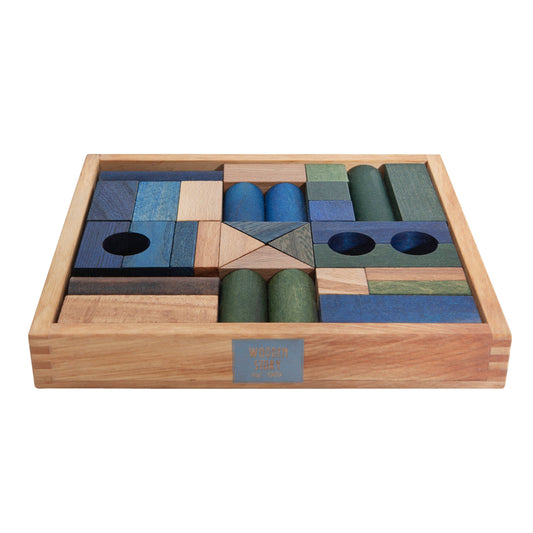 Wooden Story Cold Blocks in Tray - 30 pcs