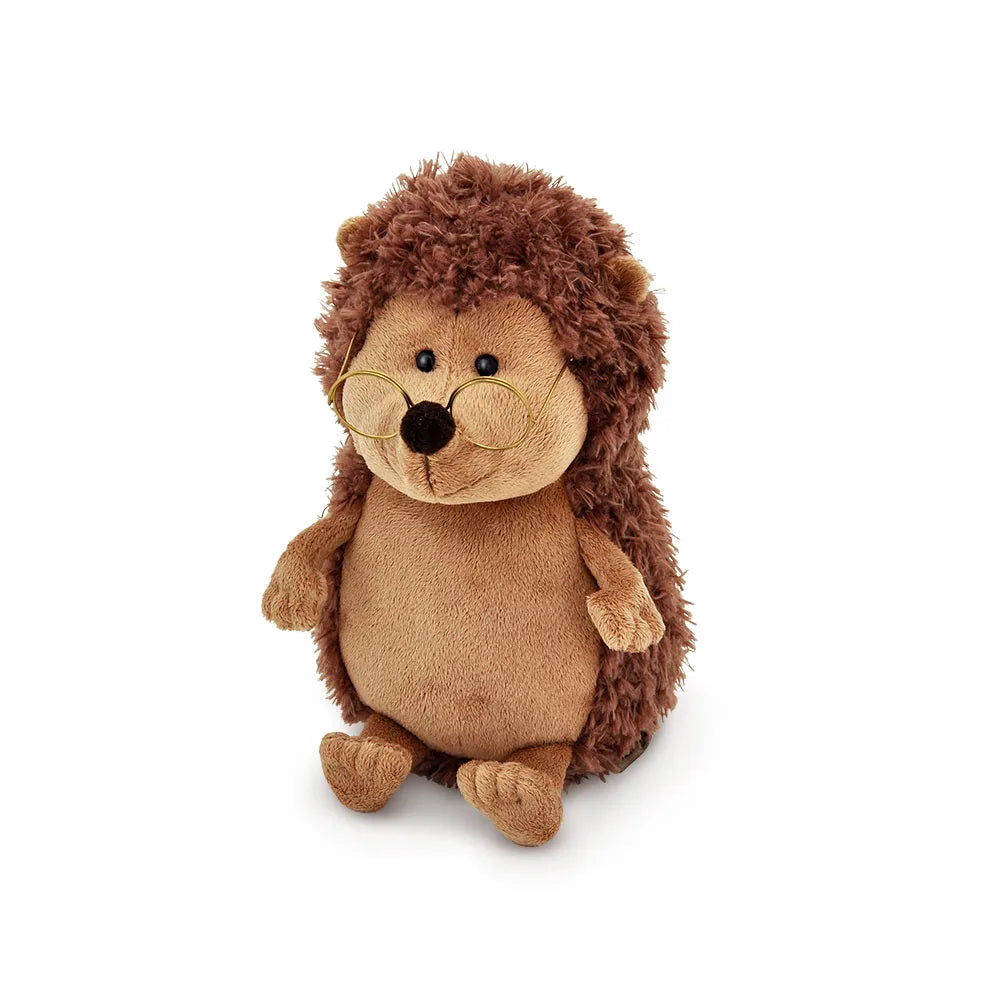 Plush Soft Toy, Prickle The Hedgehog With Glasses