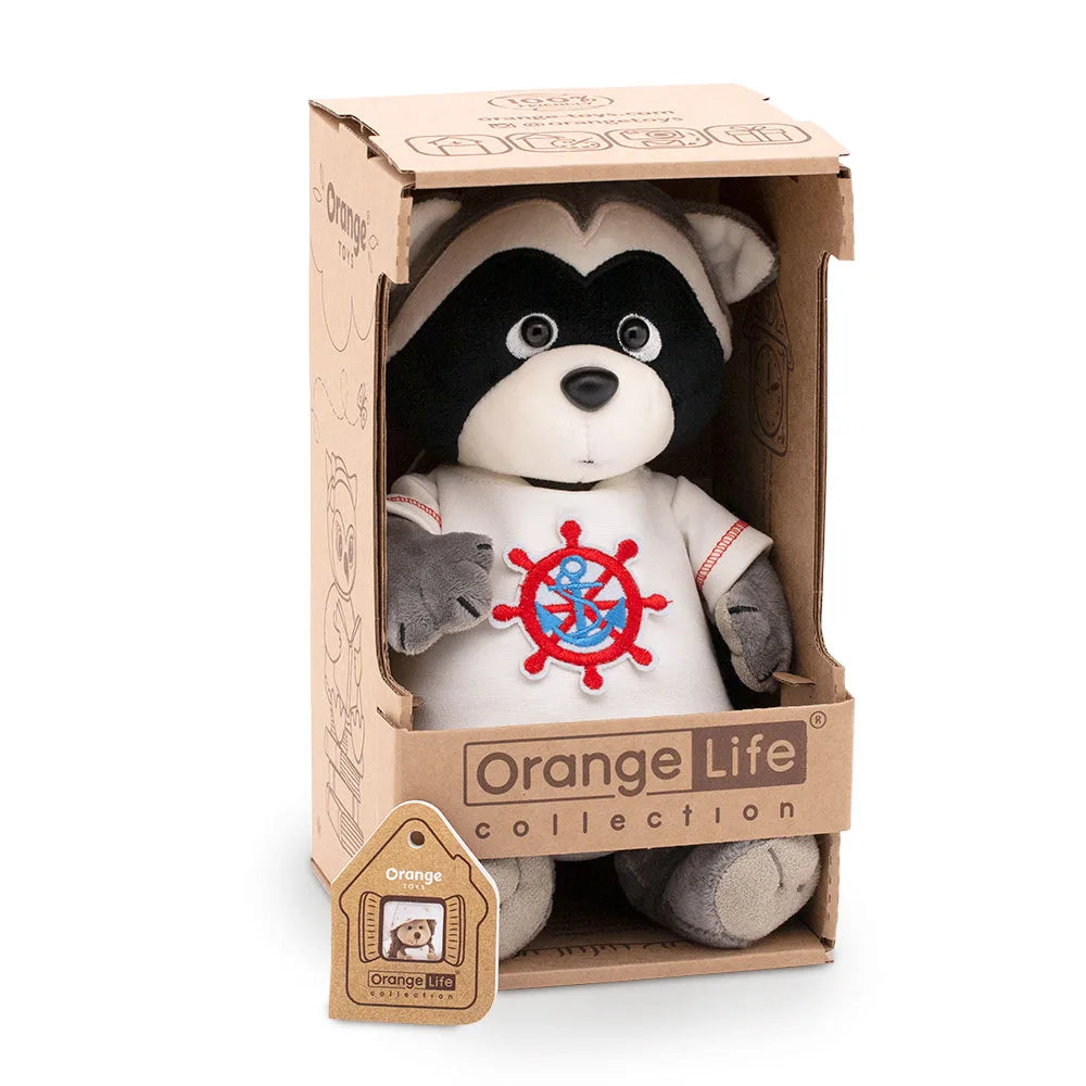 Plush Soft Toy, Denny The Raccoon