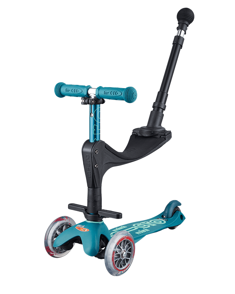 Mini Micro 3in1 Deluxe Plus Scooter – Ice Blue