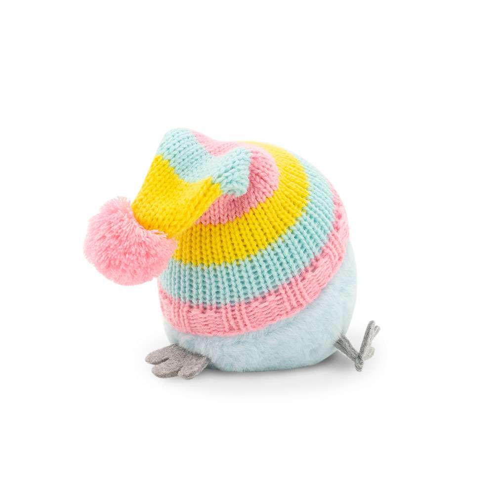 Whoozies Owl in Rainbow Hat