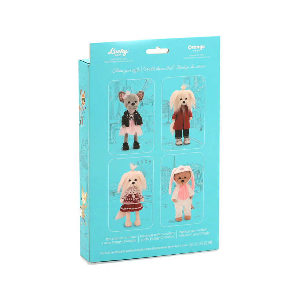 ✨ Lucky Doggy Fitness Pink Clothing Set