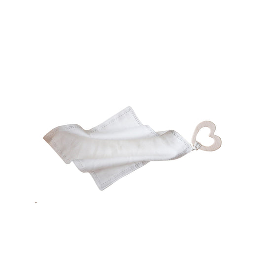 Wooden Story Mini Teether with Hanky - Love