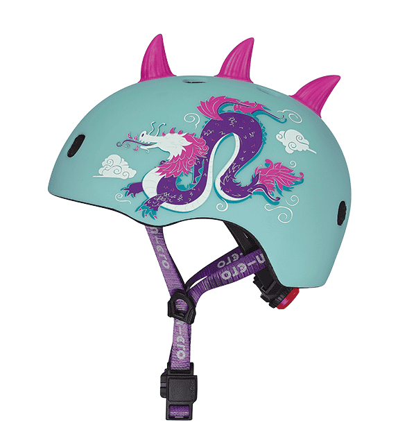 Micro PC Helmet Deluxe 3D Dragon (S)