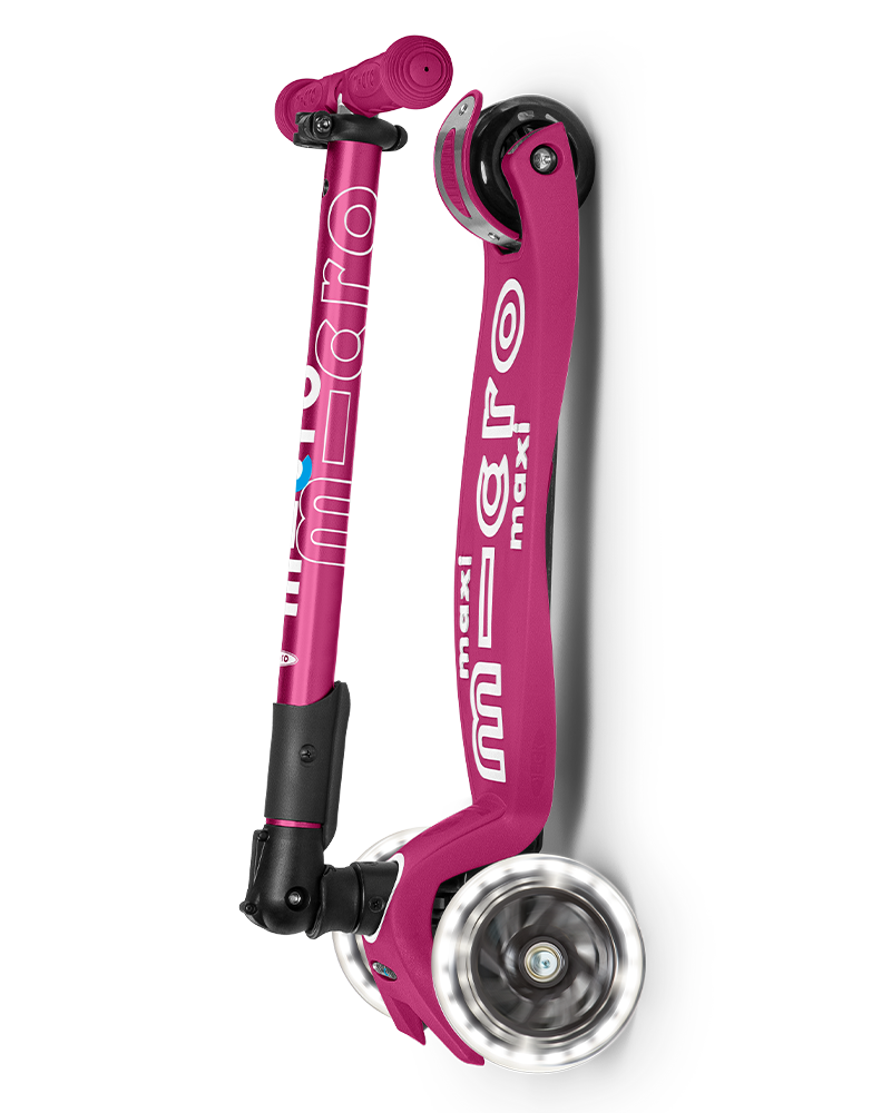 Maxi Micro Deluxe Foldable LED Berry Red