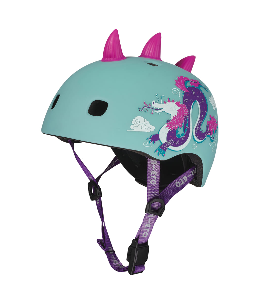 Micro PC Helmet Deluxe 3D Dragon (S)