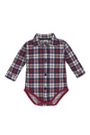Makoma Check Shirt Bodysuit