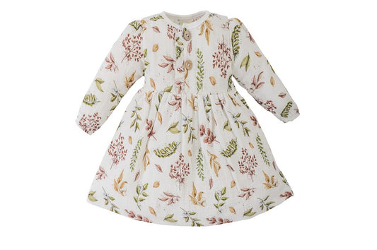 Makoma Muslin Print Dress – Summer