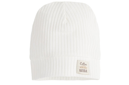 Makoma Natural Harmony - Ribbed Cotton Baby Hat – Ecru