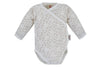 Makoma Rose Flower - Muslin Wrap Bodysuit