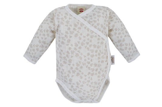 Makoma Rose Flower - Muslin Wrap Bodysuit – Rose Flower