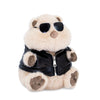 Soft toy hamster in vest