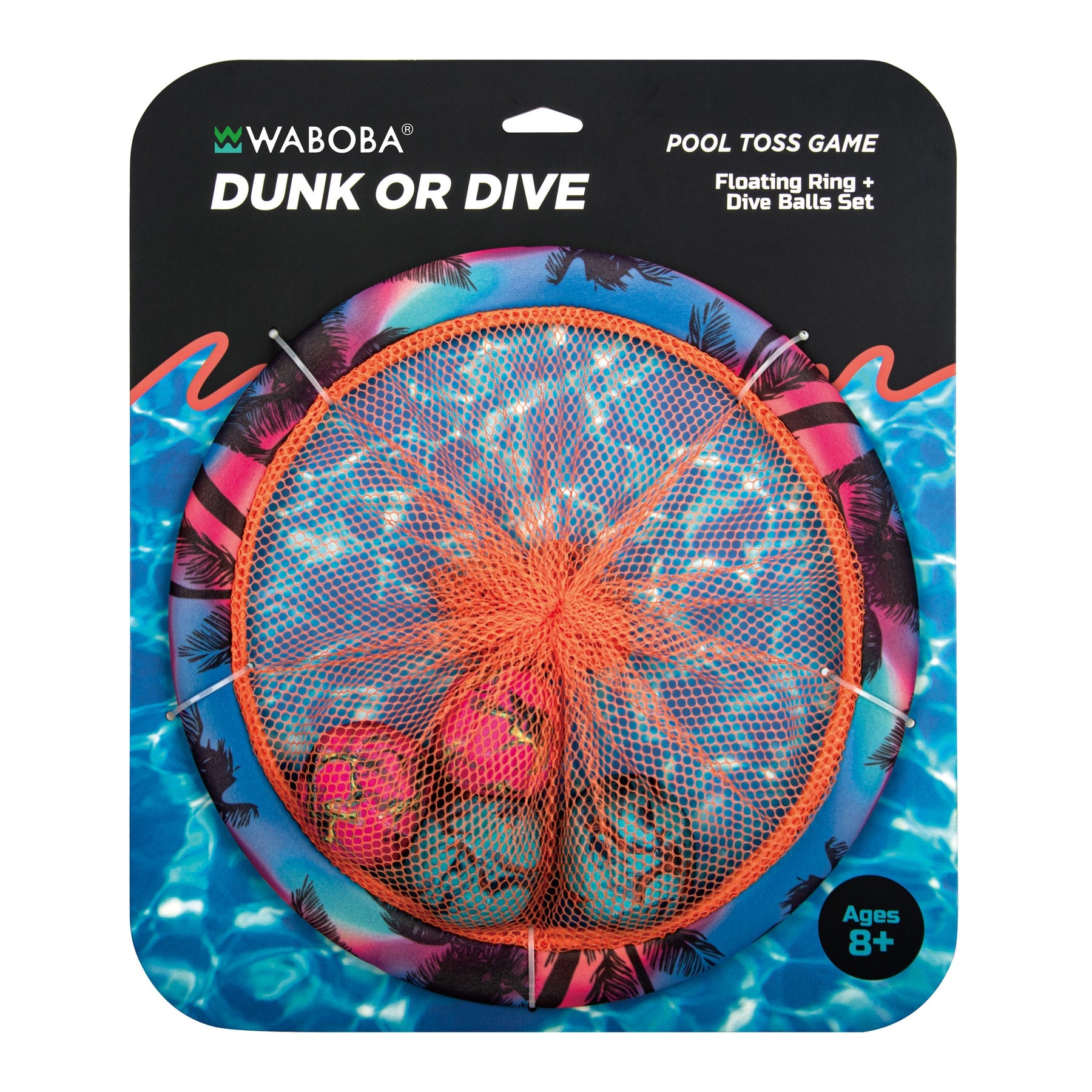 Waboba Dunk or Dive pool toss game package